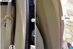 Auto car panel discolroation color dye