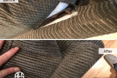fabrics upholstery tear seam open pulled apart connection back ripped repair stitching mending together sofa chair loveseat